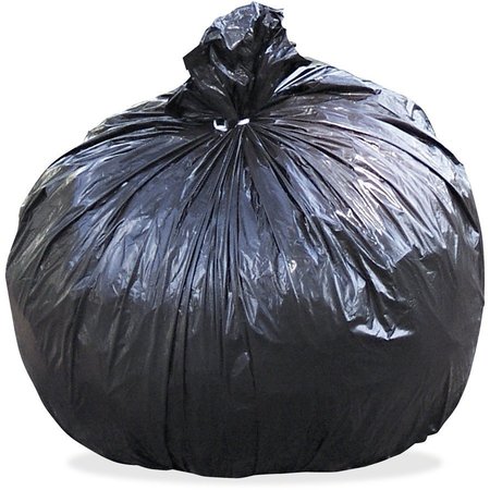 STOUT 56 gal Trash Bags, 1.50 mil (38 Micron), Black W/Brown, 100 PK STOT4349B15